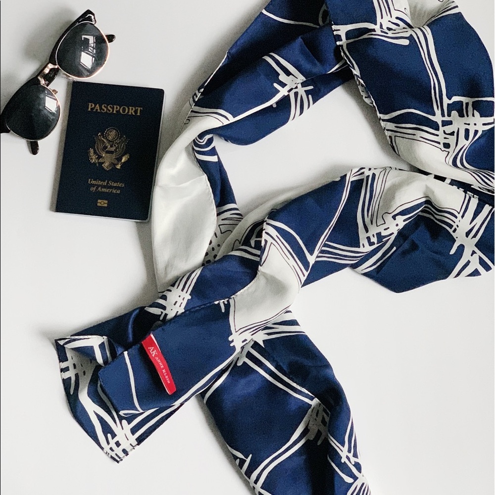 Anne Klein Vintage Silk Scarf